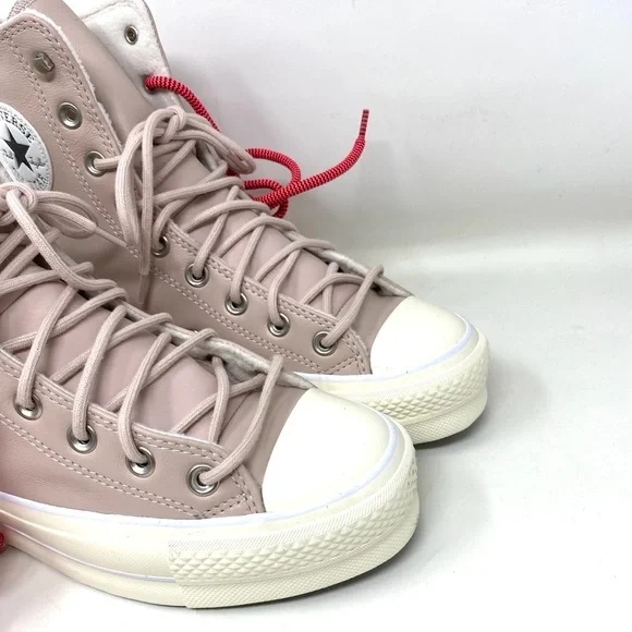 Converse Womens Sneakers Boots 570026C Chuck Taylor AS LIFT X High Silt Platform - Picture 3 of 11